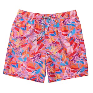 Mens Blooming Sunset Sustainable Swim Short