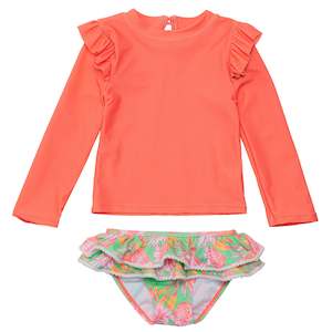 Coastal Shells Sustainable Ruffle Set