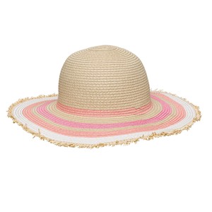 Peachy Striped Sunhat