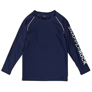 Navy Sustainable LS Rash Top