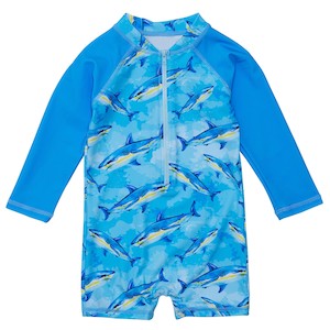 Clothing wholesaling: Jawsome Waves LS Sunsuit