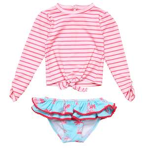 Lighthouse Island Sustainable LS Ruffle Set