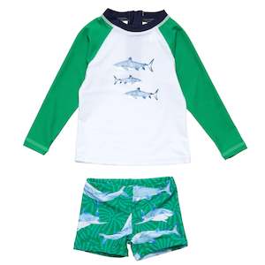 Reef Shark LS Baby Set