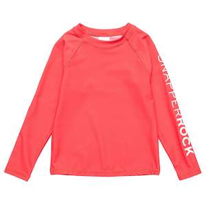 Clothing wholesaling: Watermelon Sustainable LS Rash Top