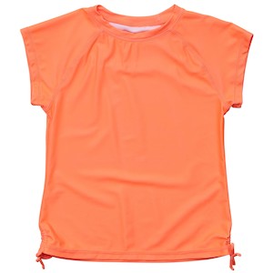 Tangerine SS Rash Top