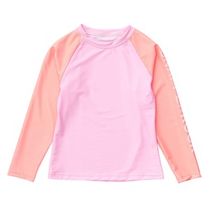 Sunset Pink LS Rash Top