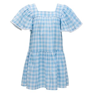 Clothing wholesaling: Cornflower Gingham Dress