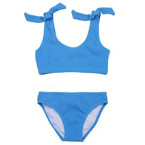 Clothing wholesaling: Marine Blue Crop Bikini