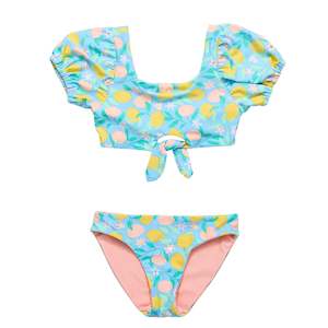 Clothing wholesaling: Lemon Drops Knot Front Bikini