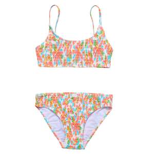 Clothing wholesaling: Hawaiian Luau Sustainable Shirred Bikini