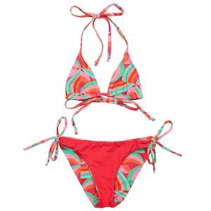 Geo Melon Sustainable Triangle Bikini