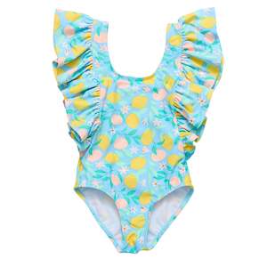 Lemon Drops Wide Frill Swimsuit