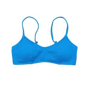 Womens Marine Blue Bikini Top