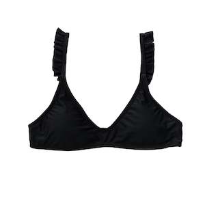 Clothing wholesaling: Ladies Sustainable Black Bikini Top