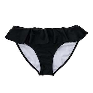 Ladies Sustainable Black Bikini Bottoms