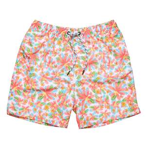 Mens Hawaiian Luau Sustainable Swim Short