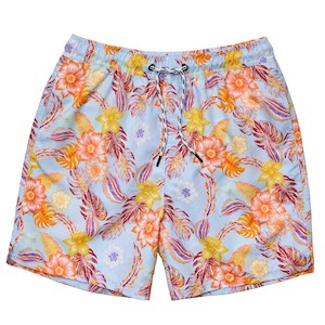 Mens Boho Tropical Sustainable Volley Board Short