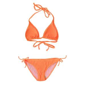 Tangerine Triangle Bikini