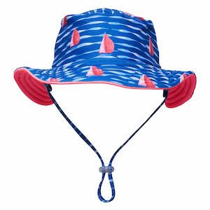 Clothing wholesaling: Sailboat Rock Reversible Bucket Hat