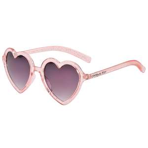 Clothing wholesaling: Kids Heart Sparkle Sunglasses