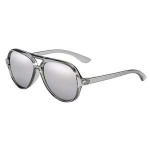 Clothing wholesaling: Stanley Crystal Grey Aviator Sunglasses