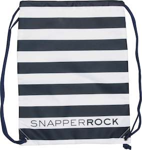 Clothing wholesaling: Swim Bag Navy/White Stripe