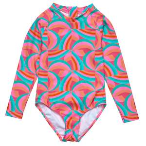 Clothing wholesaling: Geo Melon Sustainable LS Surf Suit