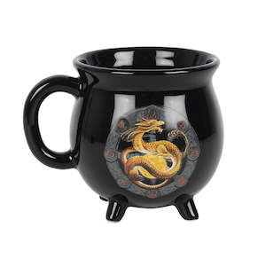 Gift: Litha Colour Changing Dragon Mug by Anne Stokes NEW!