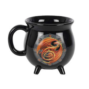 Beltane Colour Changing Dragon Mug by Anne Stokes NEW!