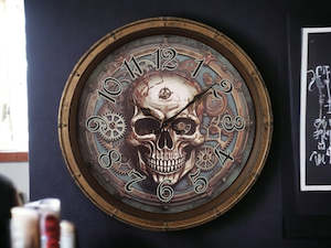 Skull Clock