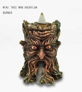 Gift: MINI TREE MAN BACK FLOW BURNER - bronze