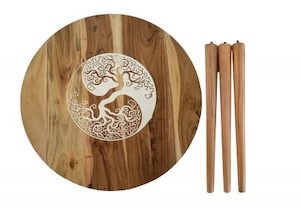 Spiritual Accents Yin Yang Tree of Life Table