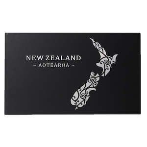 NZ Metal Wall Art Black