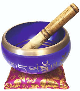 Singing Bowl Small Purple