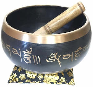 Singing Bowl Large Black