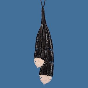 Huia Feather Pendant