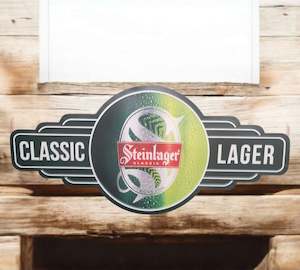 Embossed Man Cave Steinlager