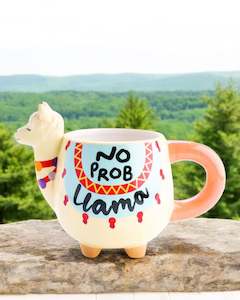 No Prob Llama 3D Mug