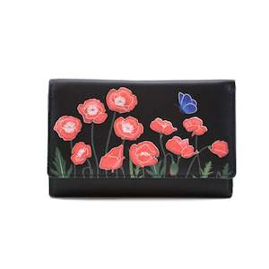 Poppy Large Tri-Fold Purse