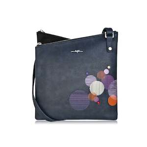 Hand Bags: Cosmos Messenger - Blue