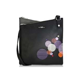 Hand Bags: Cosmos Messenger - Black