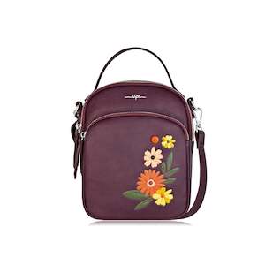 Hand Bags: Daliah Crossbody - Purple