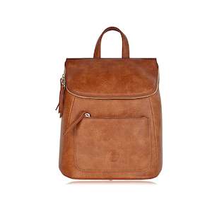 Backpacks: Bella Backpack - Tan