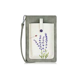 Lavender iSmart Purse - Beige