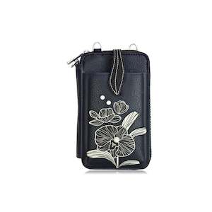 Orchid Smartphone Pouch - Blue