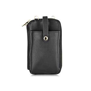 Pastel Smartphone Pouch - Black