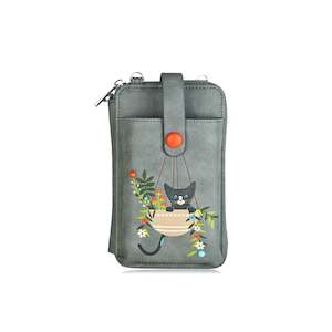 Basket Smartphone Pouch - Grey