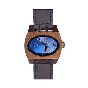 Kamera Navy Wooden | Men's Watch