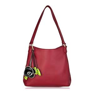 Lauren Hobo Bag - Red