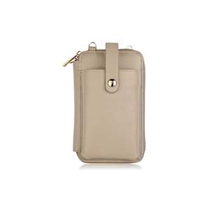 Pastel Smartphone Pouch Almond